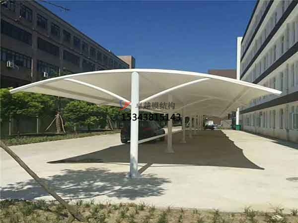 武威市膜结构雨棚设计施工案例