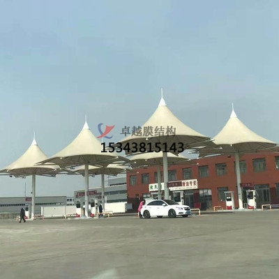 巴彦淖尔加油站罩棚施工/加气站雨棚设计安装/充电站生产厂家